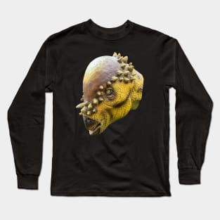 Pachycephalosaurus head Long Sleeve T-Shirt